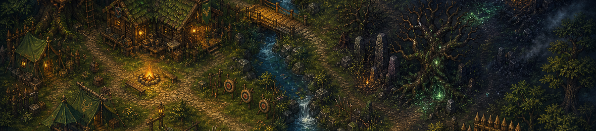 Sherwood forest world banner asset
